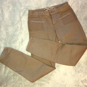 Anthropologie Cropped Moto Skinny Jeans Sz 25